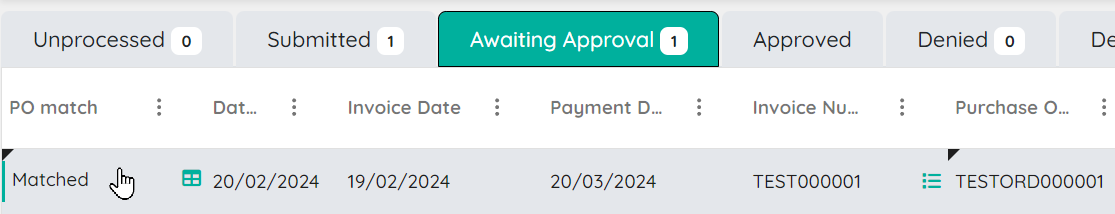 Approve or deny an invoice – iCompleat - Help Center