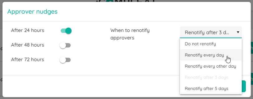 Approver nudges configure.png