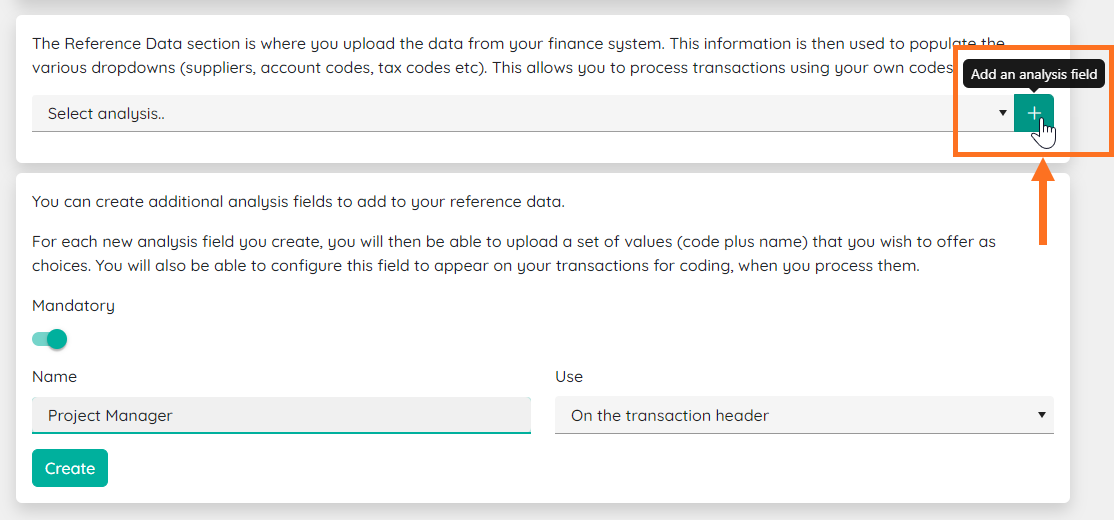 Add analysis field.png