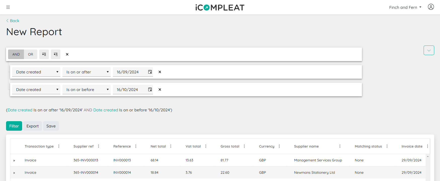 Custom reports – iCompleat - Help Center